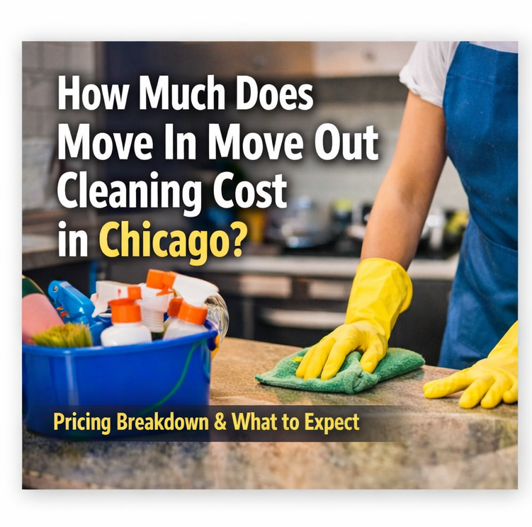 How Much Does Move In Move Out Cleaning Cost in Chicago? A Realistic Pricing Breakdown
